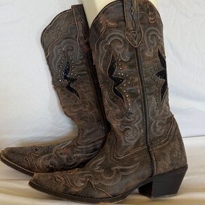 Laredo Brown Western Boots